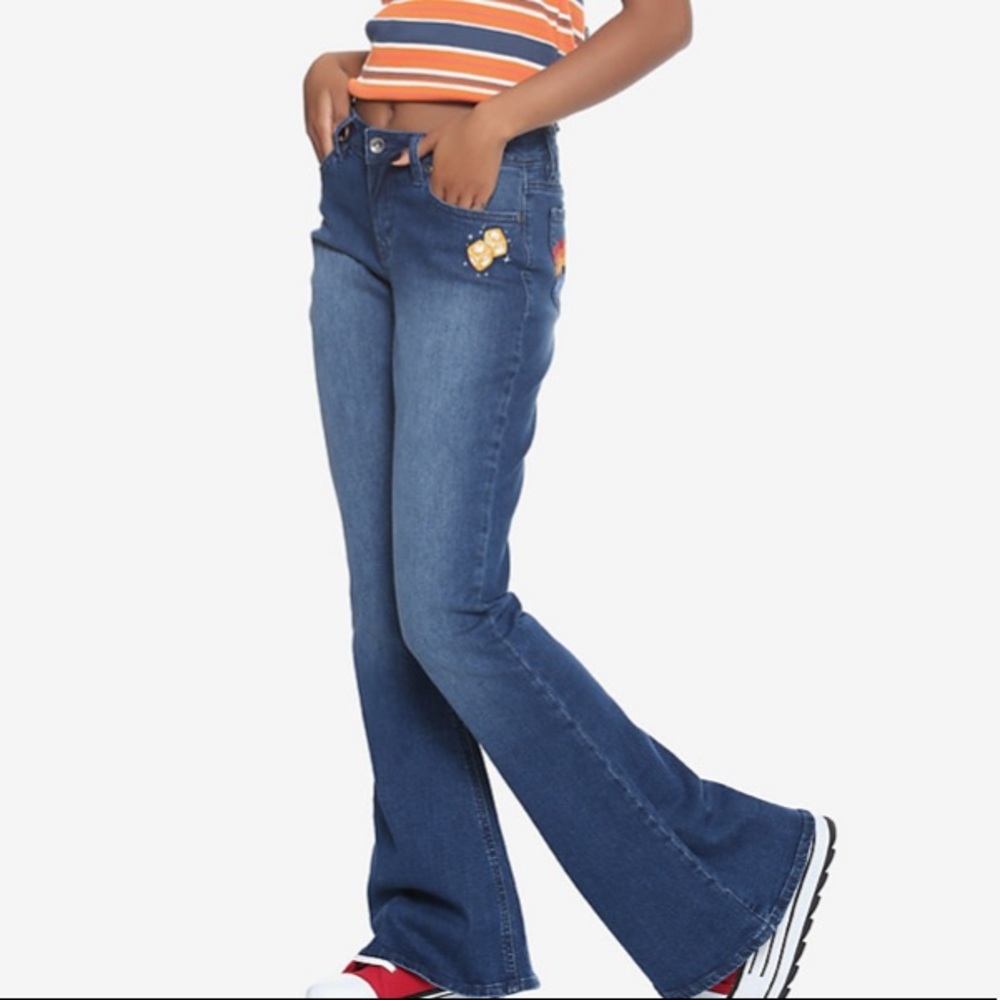 Her Universe Star Wars Solo Bell Bottom‎ Jeans Hot Topic Disney